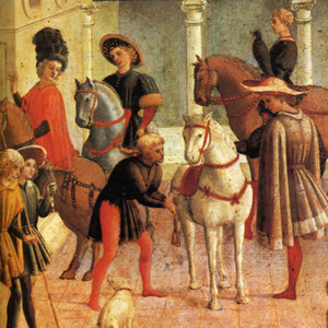 Italian fashion history of the 14th and 15th century.